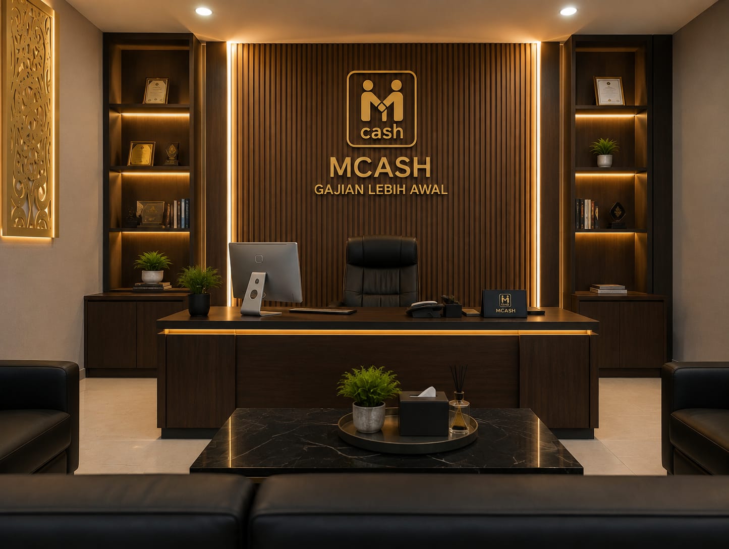 Ruang kerja MCASH